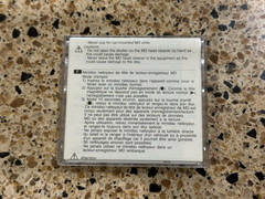 Sony MiniDisc MD Head Cleaner – MD-8HCL – US Seller
