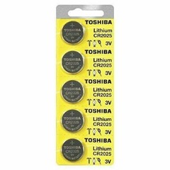 10 x New Original Toshiba CR2025 CR 2025 3V LITHIUM BATTERY BR2025 DL2025 Watch