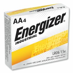 12 x AA Energizer Industrial Alkaline Batteries 1.5V (EN91)