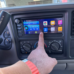 For GMC Chevy Cadillac 1995-2005 Apple Carplay Car Stereo Radio GPS Navigation