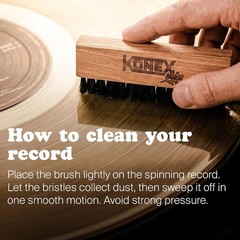 Anti Static Record Brush for Vinyl Records, Carbon Fiber Record Cleaning Brus…