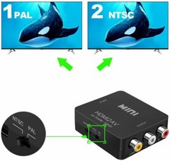 HDMI To RCA AV Adapter Converter Cable CVBS 3RCA 1080P Composite Video Audio