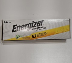 Pack Of 24 Energizer Industrial AA Alkaline Batteries (EN91, LR6)