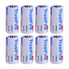TrustFire CR123A 123A 85177 Lithium Battery 1400mAh 3.0V Batteries Cell EXP 2030
