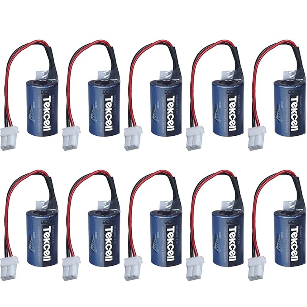 10-Pack SB-AA02 3.6V AA Battery 1200mAh Long-Lasting for Electricity Meter