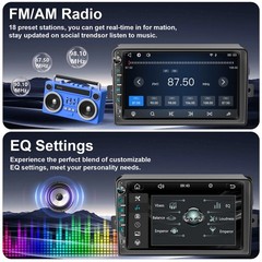 7″ Car Radio Apple CarPlay Android Auto GPS Stereo For Toyota 4Runner 2003-2009