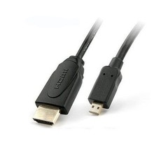 1.4 3D Micro HDMI Type D to A Cable for HTC EVO 4G Motorola Droid X 15′ ft 1080p