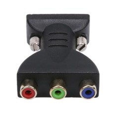 nEW 15 Pin VGA Male to 3 RCA Female Adapter Converter Cable Extender Adapter