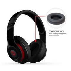 2x Ear Pad Cushion Replacement For Beats Dre Studio 2 3 Wireless / Wired 2.0 3.0