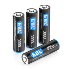 AA AAA 1200/ 3000mAh Lithium Batteries 1.5V Long Lasting + Box Exp.2033 lot