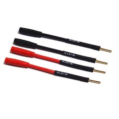 2Mm Pin Plug Banana Plug to 4Mm Banana Plug Female Jack Socket Adapter 4 Pack 3