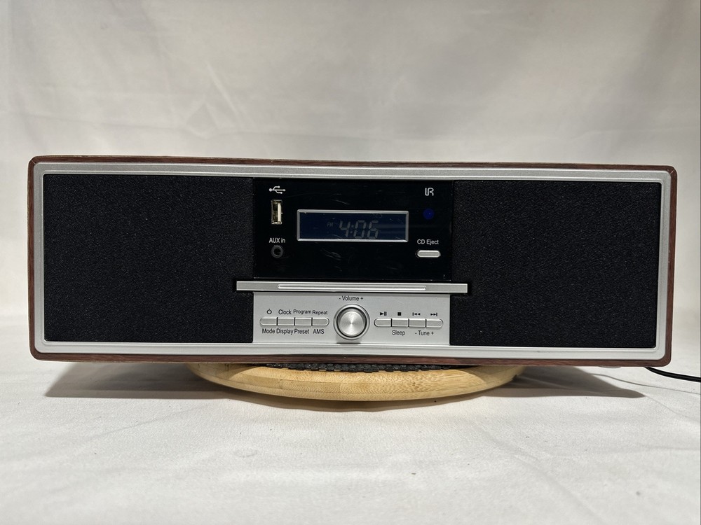 RETRO AUDIO Model ODY-1969 Modern Version of AM/FM/CD+Bluetooth+USB+AUX+MP3