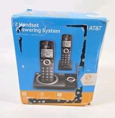 AT&T CL82219 DECT 6.0 2-Handset Phone w/ Answering Machine FREE SHIP