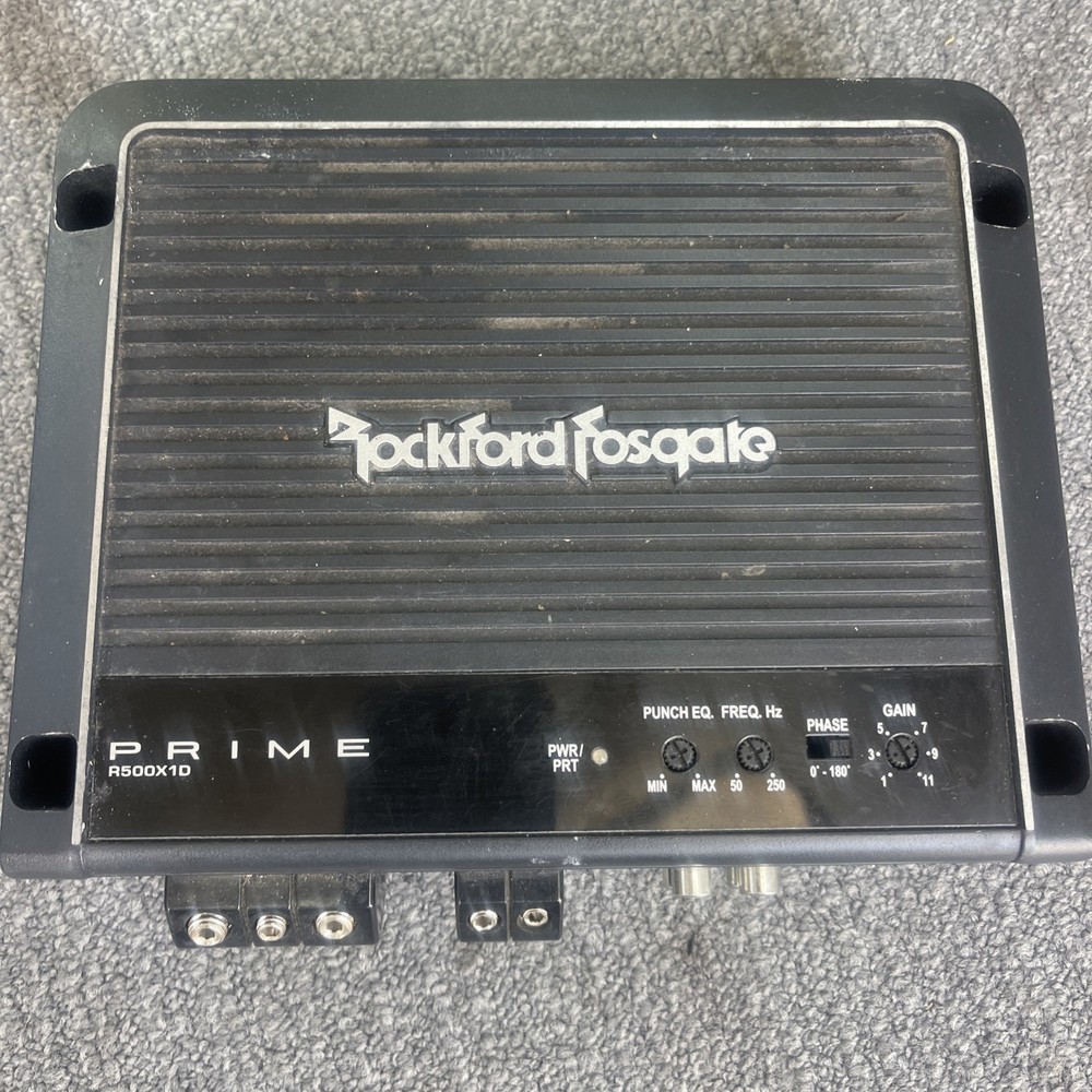 Rockford Fosgate R500X1D Prime Class-D Mono Amplifier