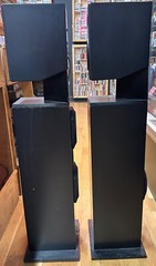 B&W BOWERS AND WILKINS CM1 CM2 CONCEPT 90 FLOOR STANDING SPEAKERS PAIR SET