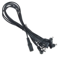 US 9V 1A Adapter For Guitar Effect Pedal Power Supply 6 way Daisy Chain Cable Ki