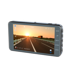 Touch Screen Dash Cam 4″ 1080P Dual Lens Car DVR Recorder Front And Rear Camera