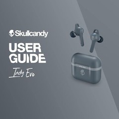 Skullcandy Indy Evo In-Ear Wireless Earbuds, 30 Hr Battery, Microphone, Works