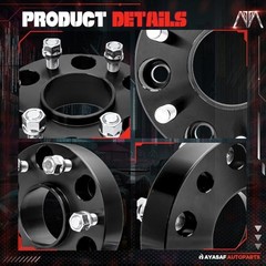 Hubcentric Wheel Spacers [2 PACK, 1.5″ THICK, 6 LUGS] 1.5in Thick, Pack of 2
