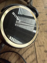 Sony MDR-XB600 Extra Bass Wired On-Ear Headphones Brown/Black/Gold GREAT COND