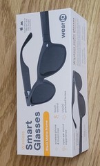 (Never Opend) WeariQ Wireless Smart Glasses Bluetooth, UV400 Polarized