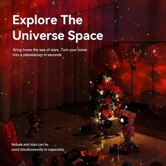 Enchanting Star Projector with Timer & Adjustable Nebula for Kids’ Rooms