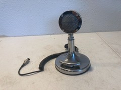 Astatic Silver Eagle Desk Microphone CB Ham Radio Mic Untested Vintage USA
