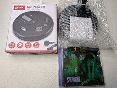 GPX Portable CD Player FM Radio PC332B + Taylor Swift Life Of A Showgirl TESTED