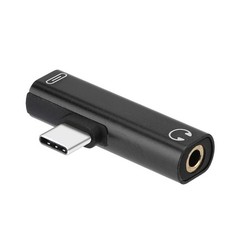 Type C To 3.5mm Audio Connector Clear Sound Compatible Durable