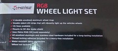Heise HE-RGB1-W14 14″ LED Wheel Ring Light Set RGB New in Box Automotive Kit