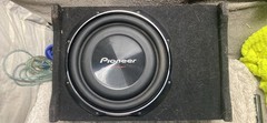 Rockford Fosgate R500X1D Mono Amplifier with Wiring & Pioneer TS-A3000LS4 Sub