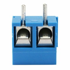 60pcs 2 Pin & 3 Pin 5mm/0.2inch Pitch PCB Mount Screw Terminal Block Connector