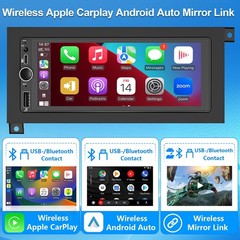 Car Radio Stereo for Dodge Ram Dakota Caravan – Wireless CarPlay & Android Auto