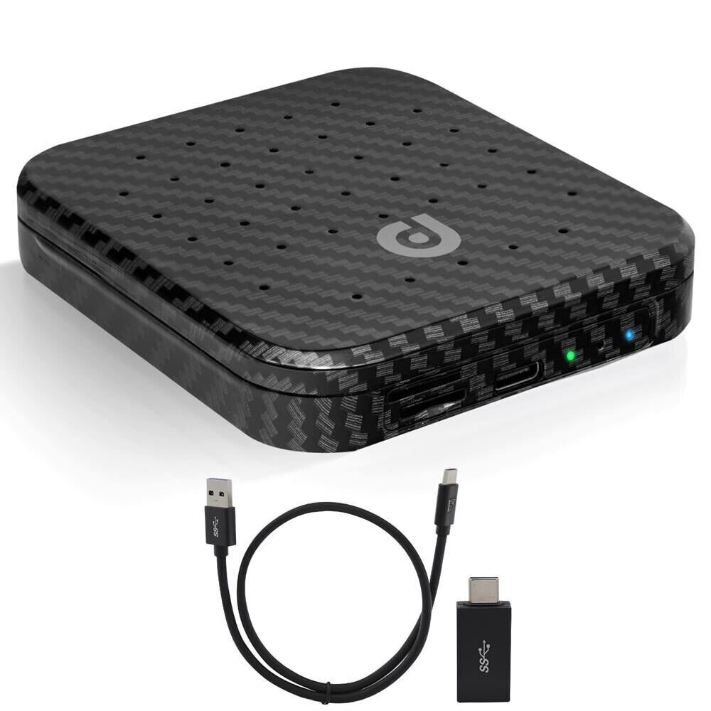 Pyle Wireless Carplay & Android System iA Box-4GB RAM 64GB ROM (Black Pattern)