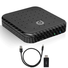 Pyle Wireless Carplay & Android System iA Box-4GB RAM 64GB ROM (Black Pattern)