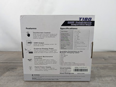 Tenergy T180 100W Touch Screen Balance Charger for NiMH/NiCd/Li-Po/Li-Fe