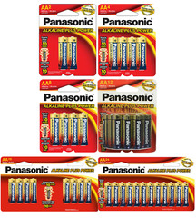 Panasonic AA Alkaline Plus Power Battery (2 – 24 Pack)