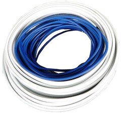 Rockville RMWK8 8 AWG Gauge Waterproof Marine Amplifier/Amp Install Wire Kit