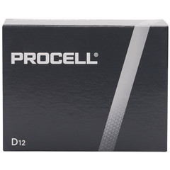 Duracell Procell PC1300 D-cell 1.5V Alkaline Button Long Shelf Life 10Years 24Ct