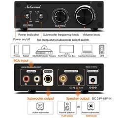 HiFi 300W Mono Channel Subwoofer / Full-Frequency Digital Amplifier Audio Amp