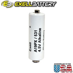 Exell Battery A19PX 4.5V Alkaline V19PX 531 RPX19 A19PX EPX19