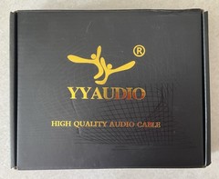 YYTCG Audiophile HiFi 1 m Audio RCA Cables – 2RCA Male to Male,15 AWG,4N * OFC