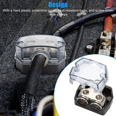 Durable Zinc Alloy Construction Distribution Block for Electrical Equipment