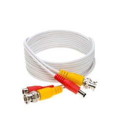 Premade CCTV Cable Security Camera Siamese Wire BNC DC Power Video RG59 DVR Lot