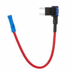 7Pack 12V 15 Amp Car Add-a-circuit Fuse TAP Adapter Kit, Mini ATM APM Blade Fuse
