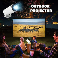 Android13 Projector 1080P 4K Dual WiFi Auto Keystone Speaker Home Office Gift