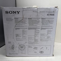 Sony XS-R1646 4-Way Coaxial Car Speakers 50W RMS/270W Peak 6.5″ x 6.5″ Pair