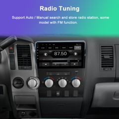 Android 15 Carplay Car Stereo Radio GPS NAVI 4+64GB For Toyota Tundra 2007-2013