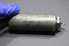 Vintage Gudeman 1.0 uF 600V DC Oil PIO Capacitor 1uF Tube Amp Tested Good 2