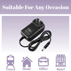12V AC / DC Adapter for PSC24W-120 Xbox 360 HD DVD Player Power Supply